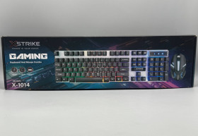 Клавіатури Клавиатуры ^/--/^ Комплект XSTRIKE X-1014 Клавіатура + Миша RGB USB ^_^^^ Комплект XSTRIKE X-1014 Клавиатура + Мышь RGB USB - фото фото фото