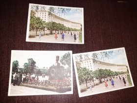 СРСР СССР ^/--/^ Набор открыток Киев  3  шт СССР 1959 /--/ г. ^_^^^ Набір листівок Київ 3 шт СРСР 1959 /--/ р. - фото фото фото