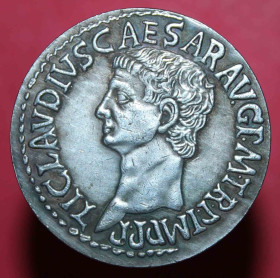 Копії, підробки Копии, подделки ^/--/^ Монета Клавдій  (копія)  (1368) ^_^^^ Монета Клавдий (копия) (1368) - фото фото фото