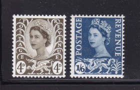 Великобританія Великобритания ^/--/^ GB  Великобритания Уельс  1967 г  MNH  флуоресценция ^_^^^ GB Велика Британія Уельс 1967 MNH флуоресценція - фото фото фото