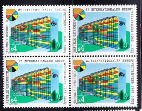 Австрія Австрия ^/--/^ ZM Австрия 1983 г NNH - квартблок ^_^^^ ZM Австрія 1983 NNH - квартблок - фото фото фото