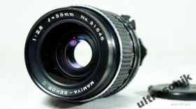 Вінтажні об'єктиви Винтажные объективы ^/--/^ Об&amp;apos;єктив Mamiya-Sekor C 55 /--/ mm/2.8 Ф /--/ 58 /--/ mm для среднеформатных камер Mamiya 645  (6,0 /--/ x /--/ 4,5 /--/ cm) Japan Вживане ^_^^^ Объектив Mamiya-Sekor C 55 /--/ mm/2. 8 Ф /--/ 58 /--/ mm для среднеформатных камер Mamiya 645 (6,0 /--/ x /--/ 4,5 /--/ cm) Japan Употребительное - фото фото фото