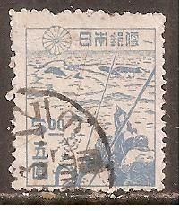 Японія Япония ^/--/^ Япония 1947  Sc.392 гаш. Перф.13 : 13 1/2 ^_^^^ Японія 1947 Sc.392 гаш. Перф.13 : 13 1/2 - фото фото фото