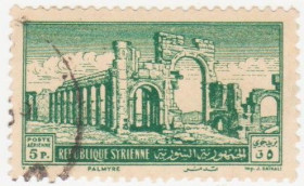 Сирія Сирия ^/--/^ Сирия 1952  г. № 522 гашеная ^_^^^ Сирія 1952 р. No 522 гашена - фото фото фото