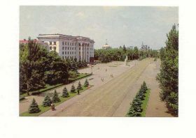 СРСР СССР ^/--/^ СССР 1983 Открытка Одесса Площадь революции ^_^^^ СРСР 1983 Листівка Одеса Площа революції - фото фото фото