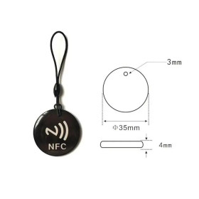 Інше Другое ^/--/^ NFC брелок мітка жовтий ^_^^^ NFC брелок метка желтый - фото фото фото