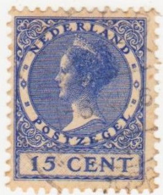 Бенілюкс Бенилюкс ^/--/^ Голландия 1924 г. № 156 гашеная ^_^^^ Голландія 1924 No 156 гашена - фото фото фото