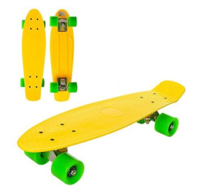 Дитячі ролики та скейти Детские ролики и скейты ^/--/^ Пенни борд Penny Cruiser Long 27&amp;quot; Желтый (2 /--/ T /--/ 2007) ^_^^^ Пенні борд Penny Cruiser Long 27&amp;quot; Жовтий (2 /--/ T /--/ 2007) - фото фото фото