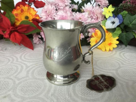 Інше Другое ^/--/^ Великолепная кружка, бокал! Редкая! Клеймо Waterford Pewter Arthur Price! Англия! ^_^^^ Чудовий гурток, келих! Рідко! Клеймо Waterford Pewter Arthur Price Англія! - фото фото фото