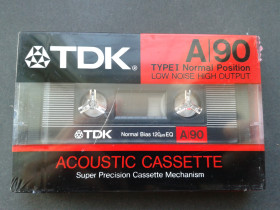 Касети Кассеты ^/--/^ Аудиокассета TDK A|90      (USA) ^_^^^ Аудіокасета TDK A|90 (USA) - фото фото фото