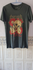 Футболки, майки Футболки, майки ^/--/^ Футболка &amp;quot;Metallica&amp;quot;  (100% cotton, M) б/у ^_^^^ Футболка &amp;quot;Metallica&amp;quot; (100% cotton, M) б/у - фото фото фото