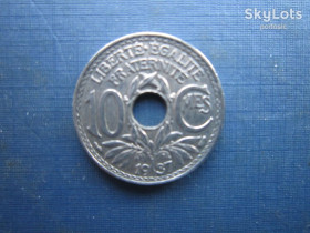Франція Франция ^/--/^ Монета 10 сантимів Франція 1937 ^_^^^ Монета 10 сантимов Франция 1937 - фото фото фото