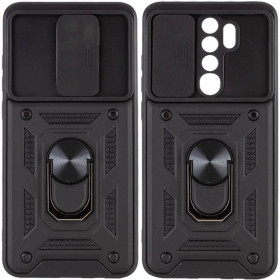 Чохли, бампера Чехлы, бампера ^/--/^ Чохол Fiji Camera Defence для Xiaomi Redmi Note 8 Pro бампер із захистом камери та підставкою Black ^_^^^ Чехол Fiji Camera Defence для Xiaomi Redmi Note 8 Pro бампер с защитой камеры и подставкой Black - фото фото фото