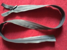 Нашивки, наклейки, блискавки Нашивки, наклейки, молнии ^/--/^ Застежка *молния* ПОТАЙНАЯ  серая   длина 58 cm ^_^^^ Застібка * блискавка * Потайна сіра довжина 58 cm - фото фото фото