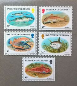 Фауна Фауна ^/--/^ Гернси Фауна Рыбы 1985 ^_^^^ Гернсі Фауна Риби 1985 - фото фото фото