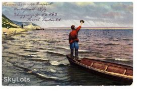 Тематичні колекції Тематические коллекции ^/--/^ Флот . Россия 1915 г  -  ПК  - прошла почту - Волга  - 2 /--/ а скана - шторм ^_^^^ Росія 1915 р - ПК - пройшла пошту - Волга - 2 /--/ а скана - шторм - фото фото фото