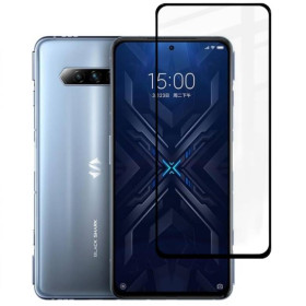 Чохли, бампера Чехлы, бампера ^/--/^ Захисне скло Fiji Premium для Xiaomi Black Shark 4 / 4 Pro повне проклеювання Anti-Static чорний ^_^^^ Защитное стекло Fiji Premium для Xiaomi Black Shark 4 / 4 Pro полное проклеивание Anti-Static черный - фото фото фото