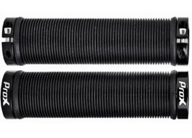 Рулі, виноси, гріпси Рули, выносы, грипсы ^/--/^ Грипси ProX GP-51 /--/ A 130 mm чорний із замками (C-C-0224) ^_^^^ Грипсы ProX GP-51 /--/ A 130 mm черный с замками (C-C-0224) - фото фото фото