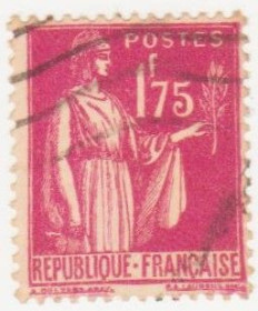 Франція Франция ^/--/^ Франция  1932  г. № 275 гашеная ^_^^^ Франція 1932 р. No 275 гашена - фото фото фото