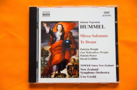Музичні диски Музыкальные диски ^/--/^ Музичний диск CD. HUMMEL - Missa Solemnis ^_^^^ Музыкальный диск CD. HUMMEL - Missa Solemnis - фото фото фото