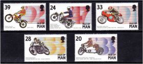 Транспорт Транспорт ^/--/^ Транспорт Техника. UK Man / Мэн 1992 г MNH - марки + блок - мотоциклы ^_^^^ Транспорт техніки. UK Man / Мен 1992 MNH - марки + блок - мотоцикли - фото фото фото