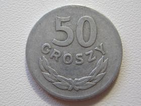 - року - года ^/--/^ Польша 50 грошей 1965 года 33773 ^_^^^ Польща 50 грошей 1965 року 33773 - фото фото фото