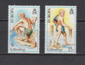 Інше Другое ^/--/^ Гибралтар Мифы и Легенды Геракл Европа СЕПТ 1981 ^_^^^ Гібралтар Міфи і Легенди Геракл Європа СЕПТ 1981 - фото фото фото