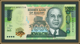 Малаві Малави ^/--/^ Малави 1000 квача 2020 P-67  (67 /--/ d) UNC ^_^^^ Малавы 1000 квача 2020 P-67 (67 /--/ d) UNC - фото фото фото