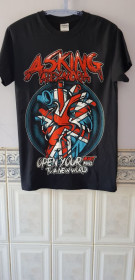 Футболки, майки Футболки, майки ^/--/^ Футболка &amp;quot;Asking Alexandria&amp;quot;  (100% cotton, S, Haiti) ^_^^^ Футболка &amp;quot;Asking Alexandria&amp;quot; (100% cotton, S, Haiti) - фото фото фото