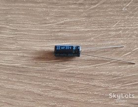 Конденсатори Конденсаторы ^/--/^ 22 /--/ мкФ  35 /--/ В.  Jamicon 105°C ^_^^^ 22 /--/ мкФ* 35 /--/ В. Jamicon 105 ° C - фото фото фото