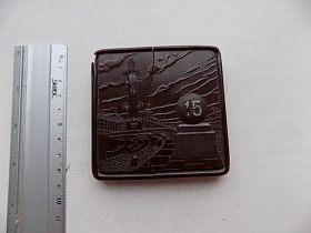 Інше Другое ^/--/^ Игра настольная &amp;quot;15&amp;quot; СССР ^_^^^ Гра настільна Шахи штиркові дорожні Ленінград 9,5 /--/ х /--/ 9,5 см СРСР - фото фото фото