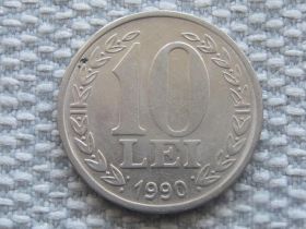 Румунія Румыния ^/--/^ Румыния 10 лей 1990 года #5456 ^_^^^ Румунія 10 лей 1990 року #5456 - фото фото фото