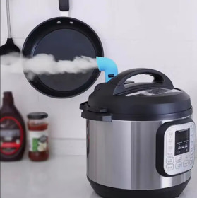 Комплектуючі для кухоної техніки Комплектующие для кухонной техники ^/--/^ Силіконовий відвід для випуску пари скороварки    (Новинка) ^_^^^ Силиконовый отвод для выпуска пары скороварки (Новинка) - фото фото фото