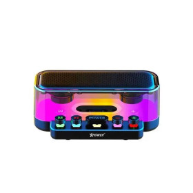 Колонки (портативні) Колонки (портативные) ^/--/^ Портативна колонка Bluetooth з підсвічуванням RGB Bluetooth 5.0, Type-C ^_^^^ Портативная колонка Bluetooth с подсветкой RGB Bluetooth 5.0, Type-C - фото фото фото