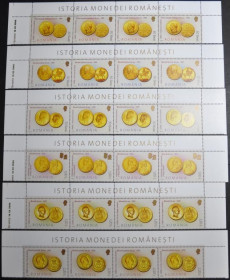 Інше Другое ^/--/^ Румыния Монеты Нумизматика 2006 Серия в сцепках ^_^^^ Румунія Монети Нумізматика 2006 Серія в зчепках - фото фото фото