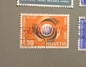 Освоєння космосу Освоение космоса ^/--/^ Швейцария Космос Связь 1965 ^_^^^ Швейцарія Космос Зв'язок 1965 - фото фото фото