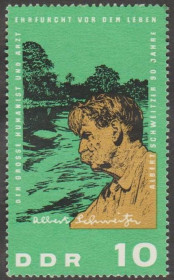 НДР, ФРН ГДР, ФРГ ^/--/^ Германия Німеччина ГДР 1965 личности Швейцер ^_^^^ Германия ГДР 1965 личности Швейцер - фото фото фото