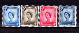 Великобританія Великобритания ^/--/^ GB  Великобритания  - о-в Мэн /  Man  1958 г MNH - HM QE-II - флуоресцентные ^_^^^ GB Великобританія - о-в Мен / Man 1958 MNH - HM QE-II - флуоресцентні - фото фото фото