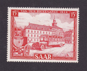 Транспорт Транспорт ^/--/^ Транспорт .  SAAR / СААР 1921 г  MNH  день марки ^_^^^ SAAR / СААР 1921 MNH день марки - фото фото фото
