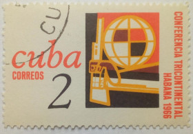 Острівні держави Островные государства ^/--/^ Куба 1966 Конференция в Гаване, гашеная ^_^^^ Куба 1966 Конференція в Гавані, гашена - фото фото фото