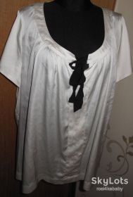 Блузки, сорочки Блузки, рубашки ^/--/^ елегантна біла блуза H&amp;M р /--/ 52 ^_^^^ Элегантная белая блуза H&amp;M р /--/ 52 - фото фото фото
