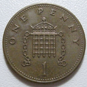 Єлизавета II (після ) Елизавета II (после ) ^/--/^ Велика Британія 1 пенні 1989 року 43071 ^_^^^ Великобритания 1 пенни 1989 года 43071 - фото фото фото