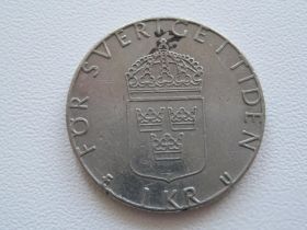 Швеція Швеция ^/--/^ Швеция 1 крона 1981 года #16780 ^_^^^ Швеція 1 крона 1981 року #16780 - фото фото фото
