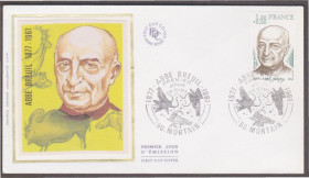 Європа Европа ^/--/^ Франция 1977 УЧЁНЫЙ ABBE BREUIL ЗООЛОГИЯ ФАУНА ПТИЦЫ ЖИВОТНЫЕ КОЗЫ БЫКИ БУЙВОЛЫ КПД Mi.2050 ШЁЛК !!! ^_^^^ 1977 — Учений ABBE BREUIL ЗООЛОГІЯ ФАУНА ПТахи тваринні кози Бики буйволи ККД Mi.2050 Шолк !!! - фото фото фото
