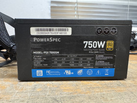 Блоки живлення Блоки питания ^/--/^ Блок живлення POWERSPEC PSX 750 /--/ GSM 750 /--/ W   (25) ^_^^^ Блок питания POWERSPEC PSX 750 /--/ GSM 750 /--/ W (25) - фото фото фото