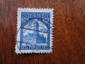 Польща Польша ^/--/^ Польша, 1933 год, 700 лет г.Торунь, гаш., КЦ 3.5 евро ^_^^^ Польща, 1933 рік, 700 років м.Торунь, гаш., КЦ 3.5 євро - фото фото фото