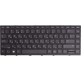 Клавіатури Клавиатуры ^/--/^ Клавиатура для ноутбука HP Probook 430 G /--/ 5, 440 G /--/ 5 черный, черный фрейм ^_^^^ Клавіатура для ноутбука HP Probook 430 G /--/ 5, 440 G /--/ 5 чорний, чорний фрейм - фото фото фото