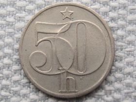 Чехословаччина Чехословакия ^/--/^ Чехословакия 50 геллеров 1979 года #2817 ^_^^^ Чехословаччина 50 геллерів 1979 року #2817 - фото фото фото