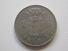 Бельгія Бельгия ^/--/^ Бельгия 1 франк 1973 года BELGI 33002 ^_^^^ Бельгія 1 франк 1973 року BELGI 33002 - фото фото фото