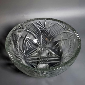 Салатниці, конфетница, піали Салатницы, конфетницы, пиалы ^/--/^ Кришталева цукерниця глибока з ножками ^_^^^ Хрустальная конфета глубокая с ножками - фото фото фото